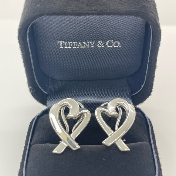 Tiffany & Co. Vintage Large Paloma Picasso Loving Heart Earrings - Picture 15 of 16